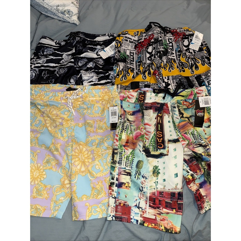 NWT 4 Pack Men's‎ Shorts, Size Medium MSRP $50+ Each #1